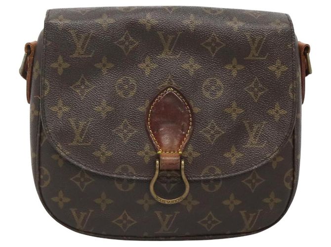LOUIS VUITTON Monogram Saint Cloud GM Borsa a Spalla M51242 LV Auth 123875 Monogramma - vista 13