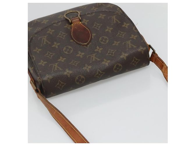 LOUIS VUITTON Monogram Saint Cloud GM Borsa a Spalla M51242 LV Auth 123875 Monogramma - vista 14