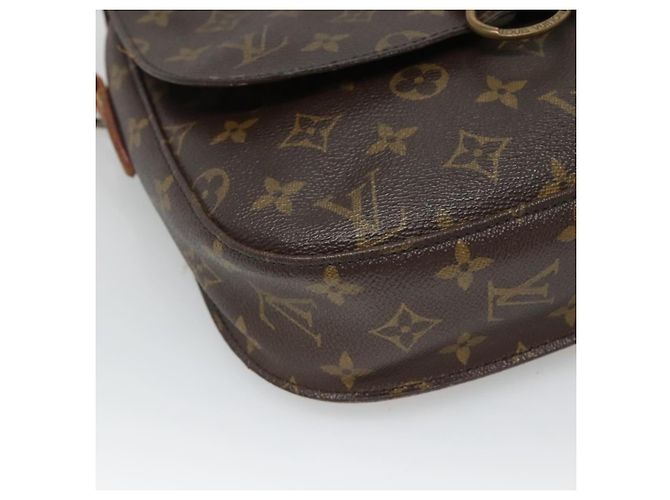 LOUIS VUITTON Monogram Saint Cloud GM Borsa a Spalla M51242 LV Auth 123875 Monogramma - vista 16