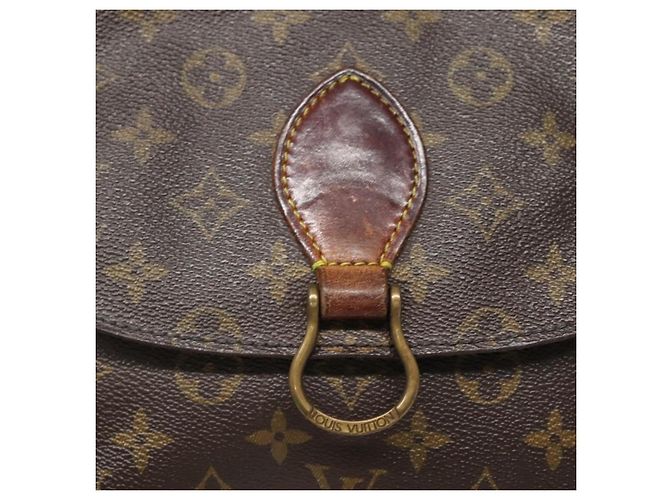 LOUIS VUITTON Monogram Saint Cloud GM Borsa a Spalla M51242 LV Auth 123875 Monogramma - vista 18