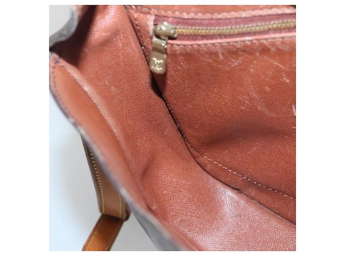LOUIS VUITTON Monogram Saint Cloud GM Borsa a Spalla M51242 LV Auth 123875 Monogramma - vista 22