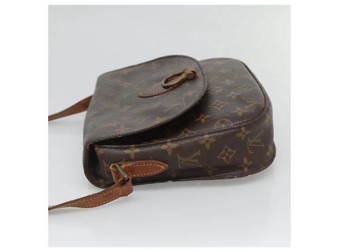 LOUIS VUITTON Monogram Saint Cloud GM Borsa a Spalla M51242 LV Auth 123875 Monogramma - vista 4