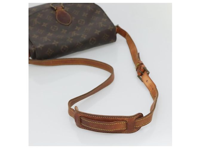 LOUIS VUITTON Monogram Saint Cloud GM Borsa a Spalla M51242 LV Auth 123875 Monogramma - vista 6
