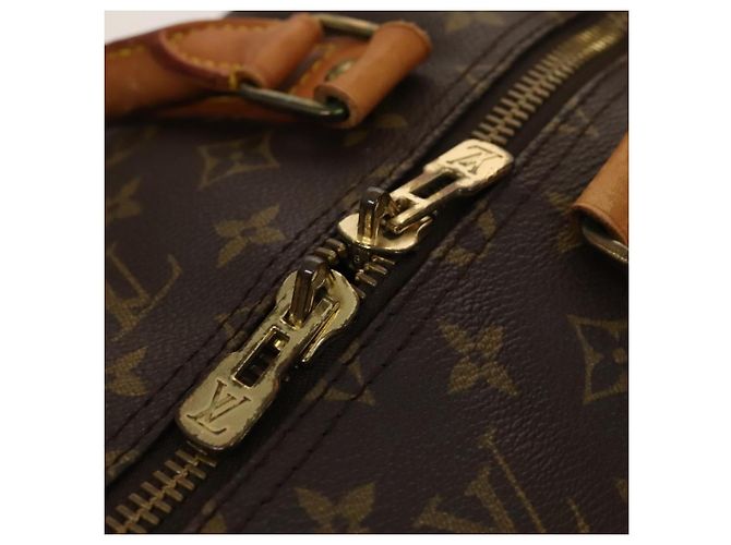 LOUIS VUITTON Monogram Keepall 55 Bolsa Boston M41424 LV Auth ep8912 Monograma - vista 10