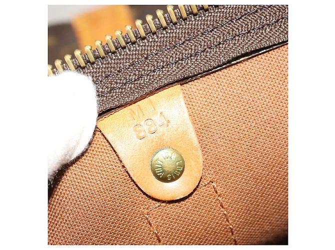 LOUIS VUITTON Monogram Keepall 55 Bolsa Boston M41424 LV Auth ep8912 Monograma - vista 12