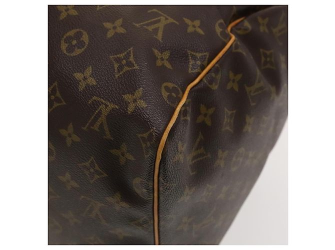 LOUIS VUITTON Monogram Keepall 55 Bolsa Boston M41424 LV Auth ep8912 Monograma - vista 16