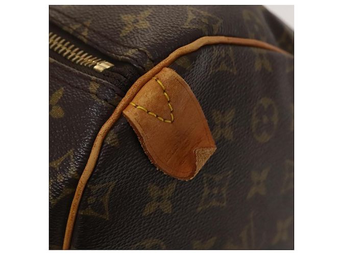 LOUIS VUITTON Monogram Keepall 55 Bolsa Boston M41424 LV Auth ep8912 Monograma - vista 18
