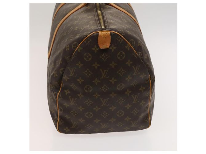 LOUIS VUITTON Monogram Keepall 55 Bolsa Boston M41424 LV Auth ep8912 Monograma - vista 4
