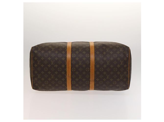 LOUIS VUITTON Monogram Keepall 55 Bolsa Boston M41424 LV Auth ep8912 Monograma - vista 5
