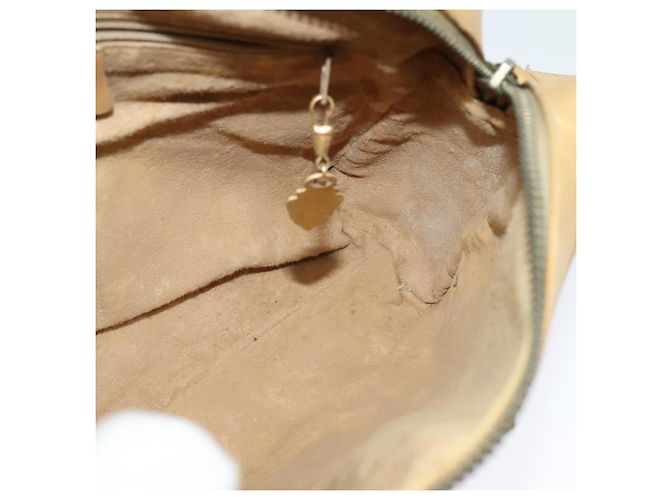 GUCCI Micro GG Supreme Shoulder Bag PVC Beige Gold Auth sw596 Golden - view 19