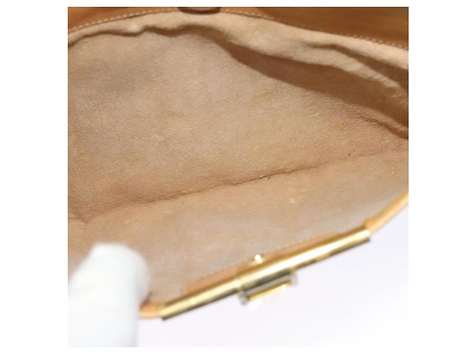 GUCCI Micro GG Supreme Shoulder Bag PVC Beige Gold Auth sw596 Golden - view 21