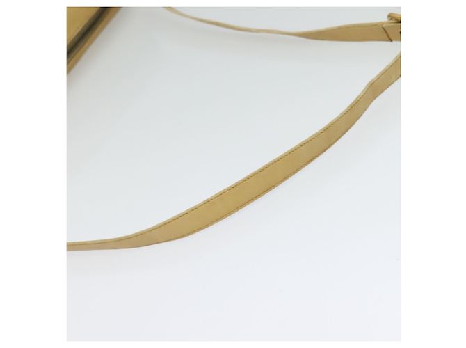 GUCCI Micro GG Supreme Shoulder Bag PVC Beige Gold Auth sw596 Golden - view 7
