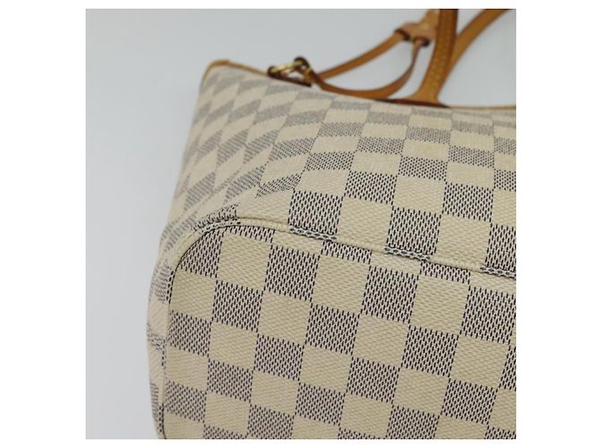 LOUIS VUITTON Borsa Tote Neverfull PM Damier Azur N41362 LV Auth 120593 - vista 15