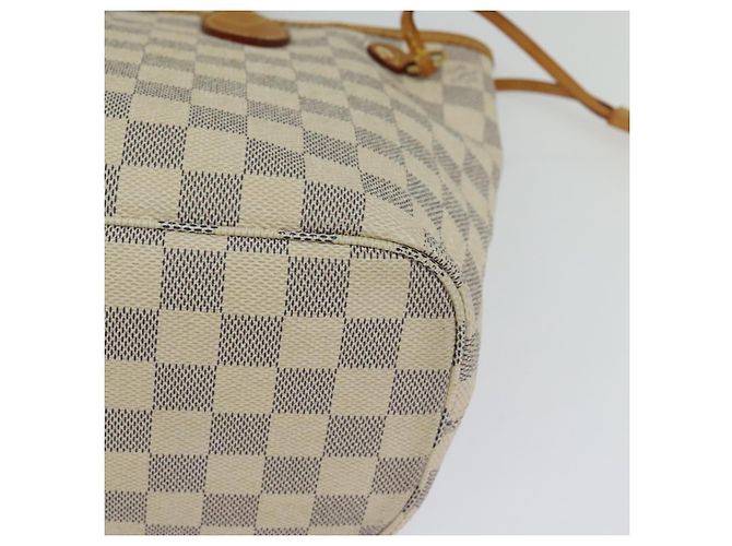 LOUIS VUITTON Borsa Tote Neverfull PM Damier Azur N41362 LV Auth 120593 - vista 16