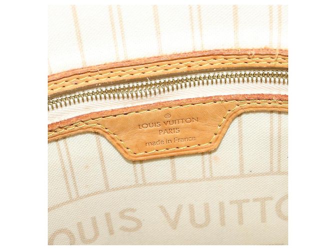 LOUIS VUITTON Borsa Tote Neverfull PM Damier Azur N41362 LV Auth 120593 - vista 17