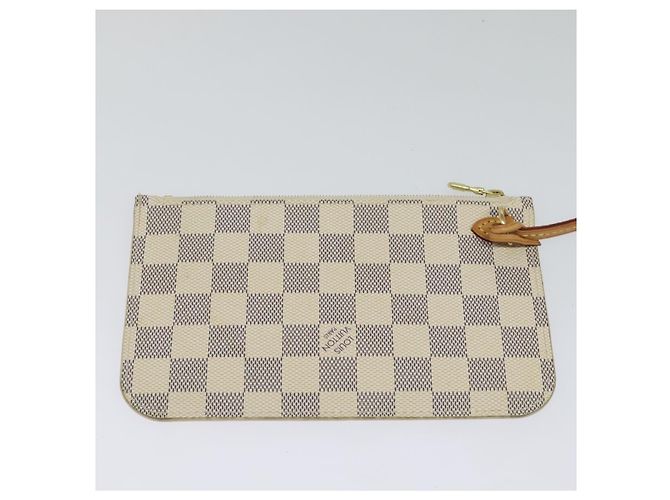 LOUIS VUITTON Borsa Tote Neverfull PM Damier Azur N41362 LV Auth 120593 - vista 20