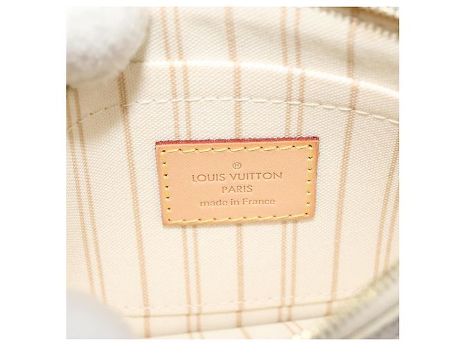 LOUIS VUITTON Borsa Tote Neverfull PM Damier Azur N41362 LV Auth 120593 - vista 22