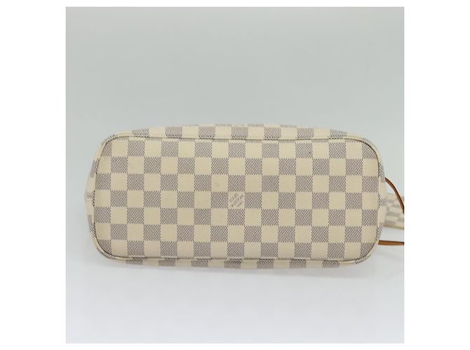 LOUIS VUITTON Borsa Tote Neverfull PM Damier Azur N41362 LV Auth 120593 - vista 5