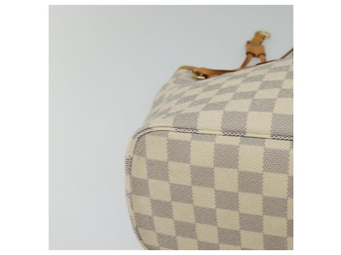 LOUIS VUITTON Borsa Tote Neverfull PM Damier Azur N41362 LV Auth 120593 - vista 9