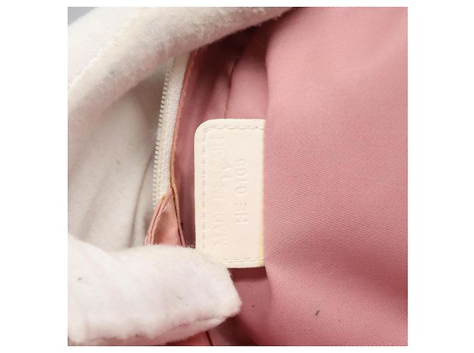 Pochette in tela Trotter Christian Dior PVC Rosa Argento Auth ep8923 - vista 12