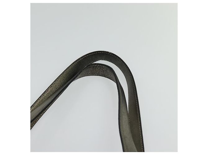 LOEWE Bolsa Anagrama de Cuero Dorado Auth yk18146 - vista 8