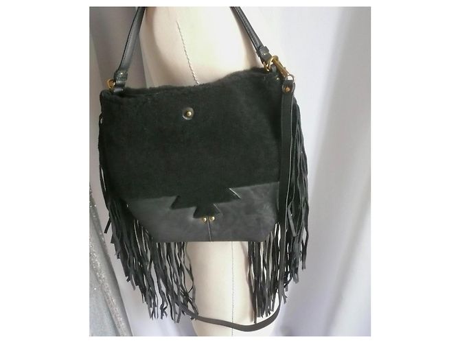JEROME DREYFUSS borsa MARIO nera nuova con etichetta 26 cm Nero - vista 2