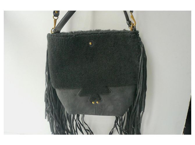 JEROME DREYFUSS borsa MARIO nera nuova con etichetta 26 cm Nero - vista 4