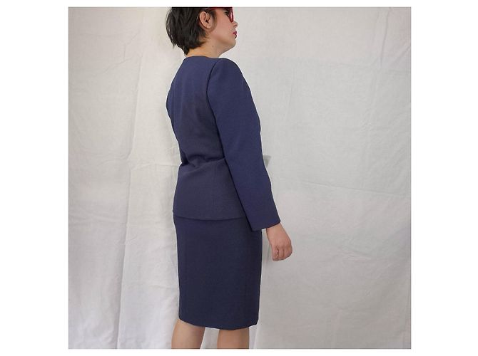 Tailleur gonna Pierre Cardin stile navy Blu Blu navy - vista 9