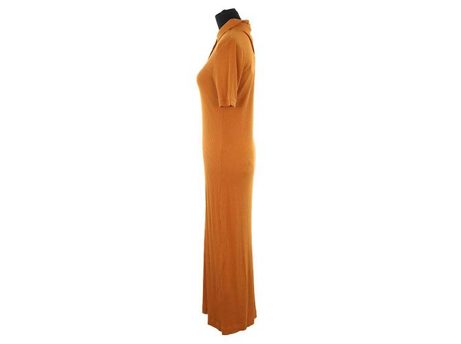 Kitsune Vestido marrón Castaño - vista 3