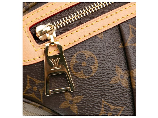 Bumbag a vita alta in monogramma marrone Louis Vuitton - vista 6