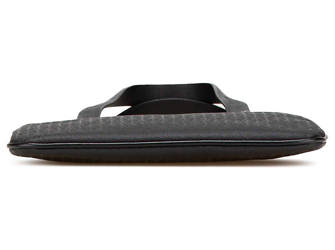 Bolso tote de cuero negro Anagram LOEWE - vista 3
