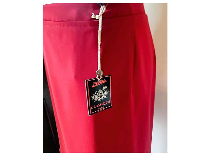 Nueva cartera roja JEAN PAUL GAULTIER con etiqueta - vista 6