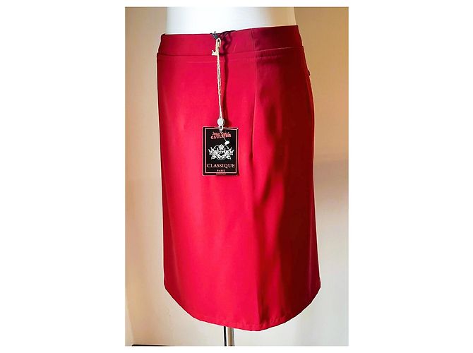 Nueva cartera roja JEAN PAUL GAULTIER con etiqueta - vista 8