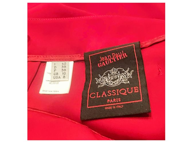 Nueva cartera roja JEAN PAUL GAULTIER con etiqueta - vista 9