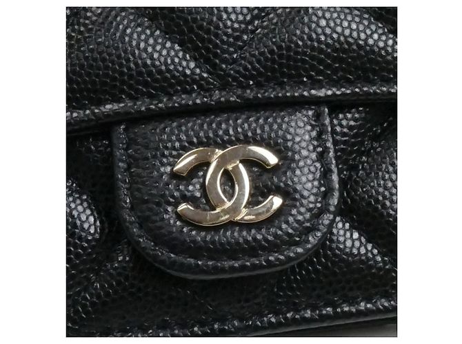 Wallet On Chain Portafoglio Chanel On Chain Nero - vista 6