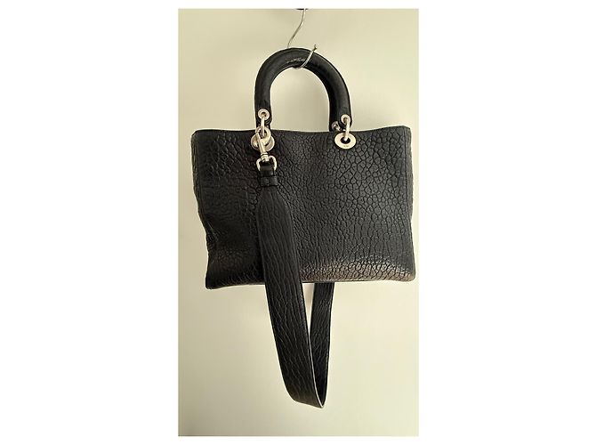 Christian Dior Lady Dior J’adior Borsa a mano in pelle nera Nero - vista 12