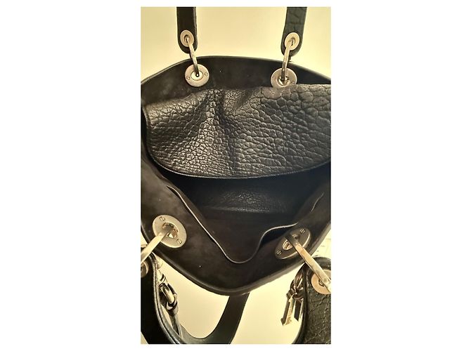Christian Dior Lady Dior J’adior Borsa a mano in pelle nera Nero - vista 9