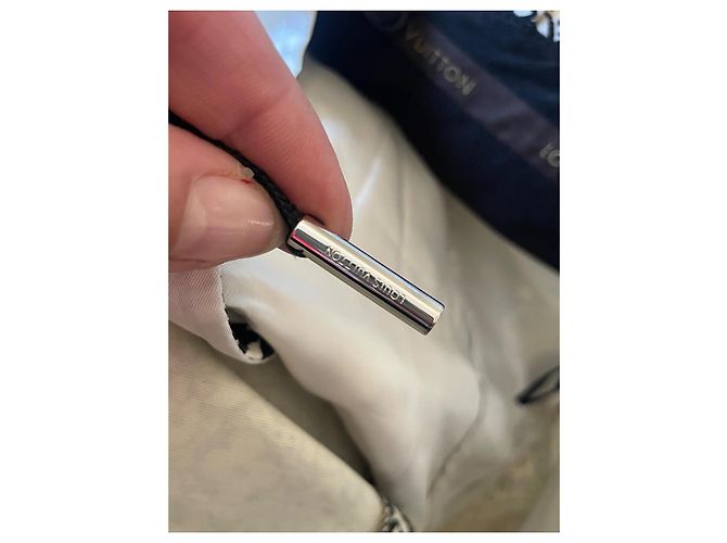Louis Vuitton Mini Shorts in Lana e Seta Blu Navy e Blu Chiaro - vista 5