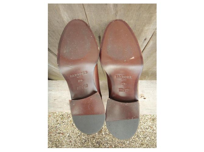 Botas Sartore de cuero marrón Castaño - vista 5
