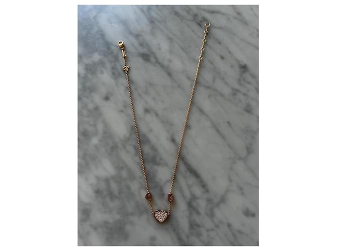 Collana Chopard Happy Hearts in oro giallo D'oro - vista 2