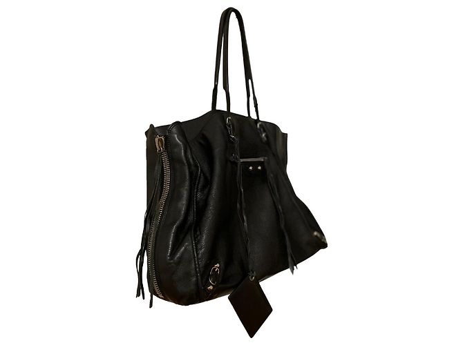 BALENCIAGA GRANDE SHOPPER CITTÀ NERO - vista 3