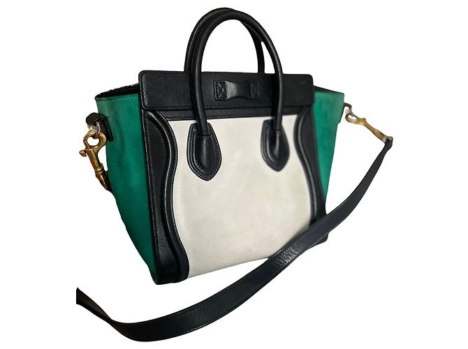 Céline CELINE LUGGAGE BAG TRICOLOR NANO Schwarz - Ansicht 2
