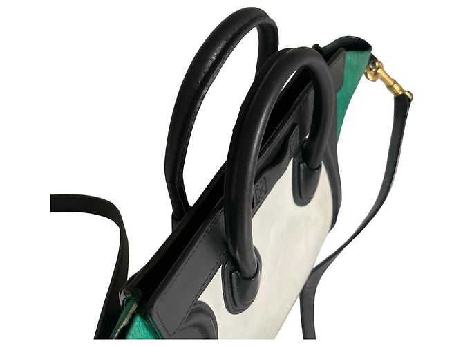 Céline CELINE LUGGAGE BAG TRICOLOR NANO Schwarz - Ansicht 3