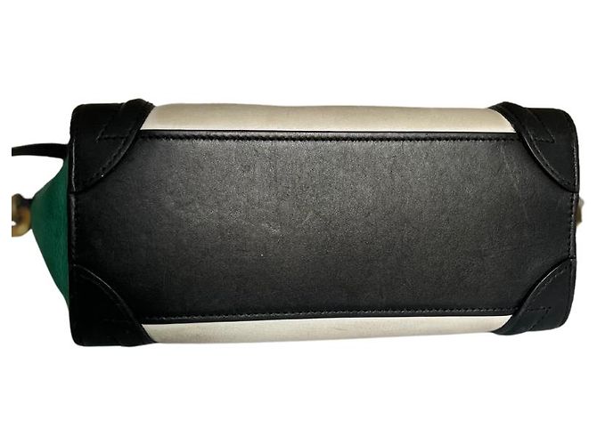 Céline CELINE LUGGAGE BAG TRICOLOR NANO Schwarz - Ansicht 5