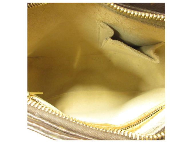 Borsa Tote Louis Vuitton Monogram Looping MM Marrone - vista 6