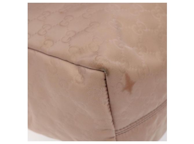Borsa a mano in tela GG GUCCI Rosa 282439 Auth hk2599 - vista 11