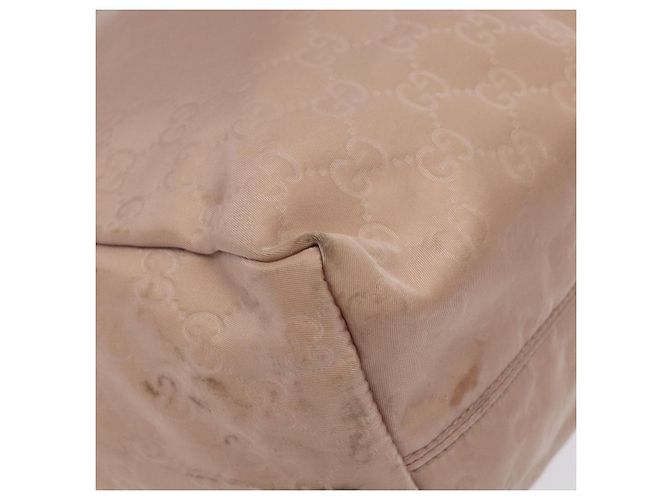 Borsa a mano in tela GG GUCCI Rosa 282439 Auth hk2599 - vista 13