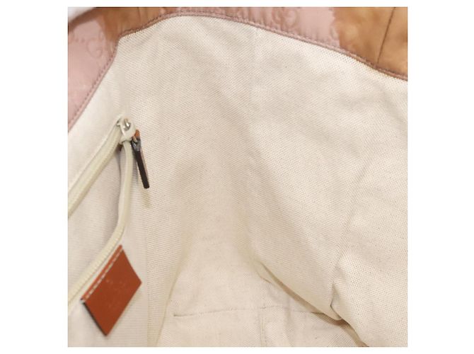 Borsa a mano in tela GG GUCCI Rosa 282439 Auth hk2599 - vista 17