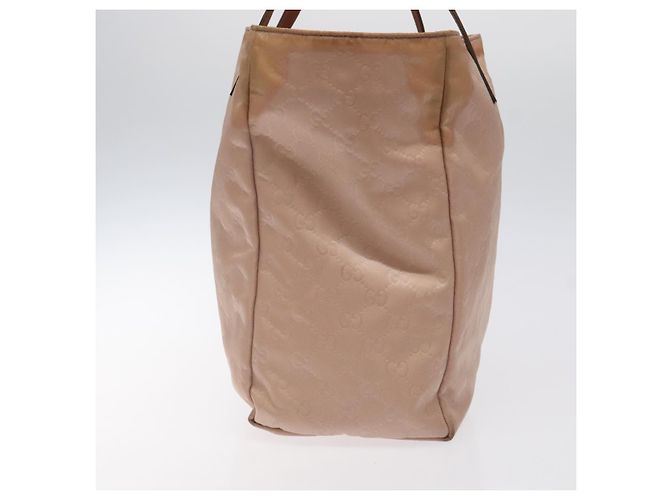 Borsa a mano in tela GG GUCCI Rosa 282439 Auth hk2599 - vista 5