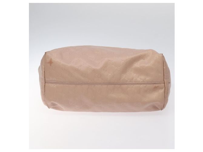 Borsa a mano in tela GG GUCCI Rosa 282439 Auth hk2599 - vista 9